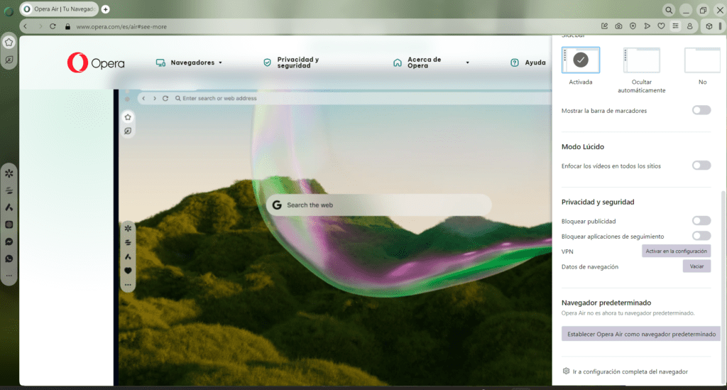 Opera-air-vpn-gratis